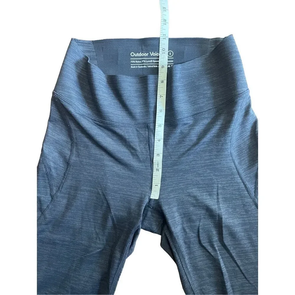 Outdoor Voices‎ dark gray women’s athletic leggings sz S